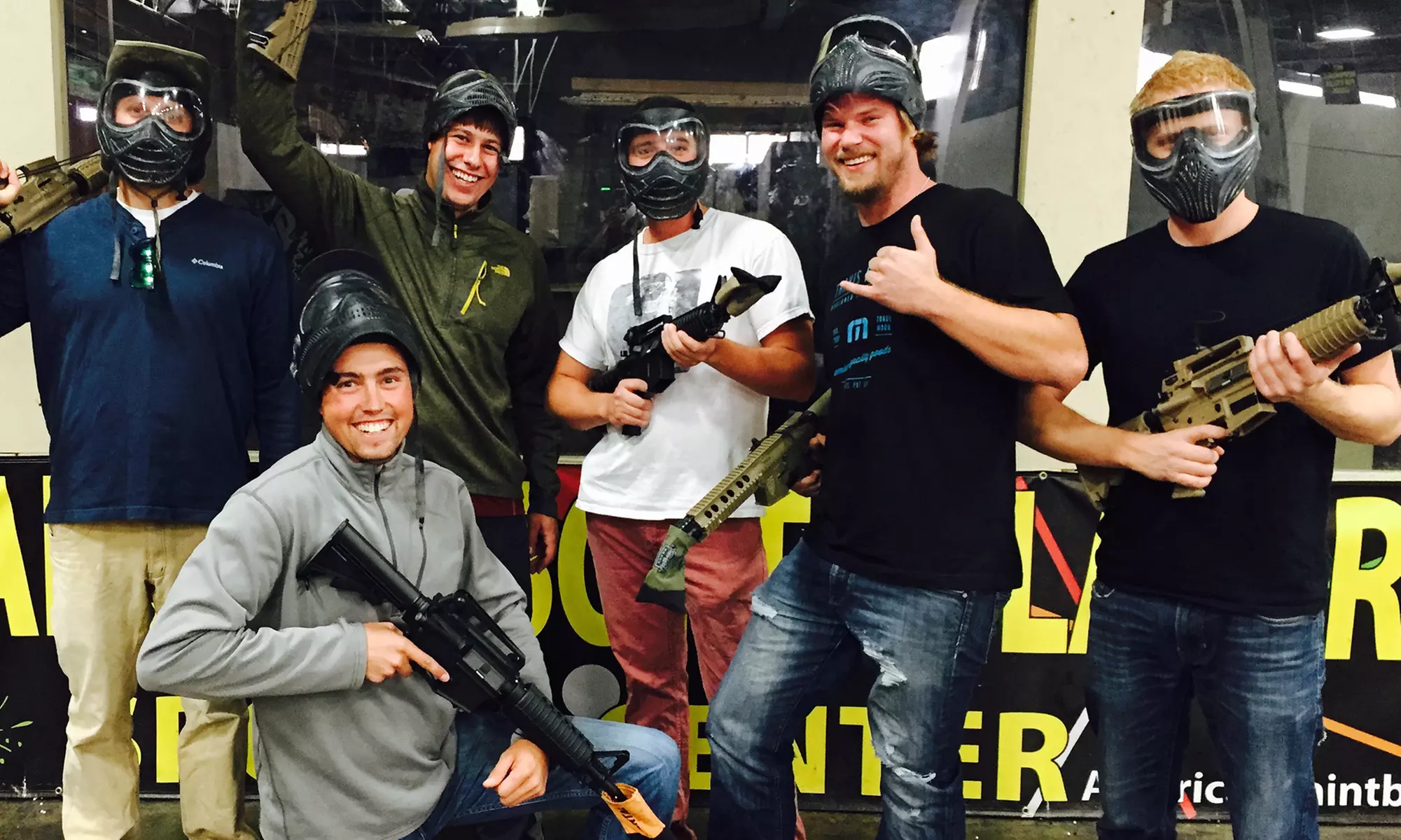 Exciting airsoft packages for groups of 2 to 8 people