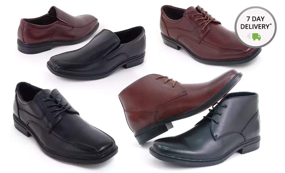 Alpine Swiss Men's Dress Shoes and Boots. Multiple Styles Available. Free Returns. - Primary Image