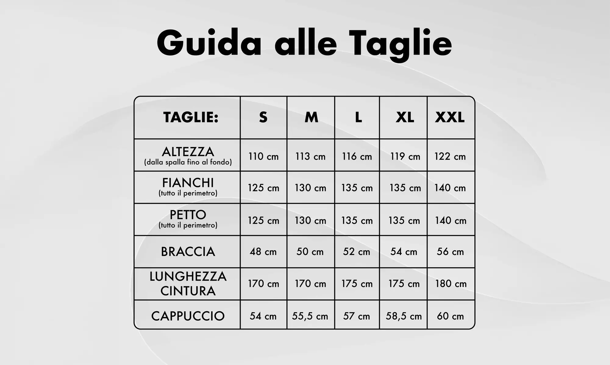 Accappatoio in spugna unisex