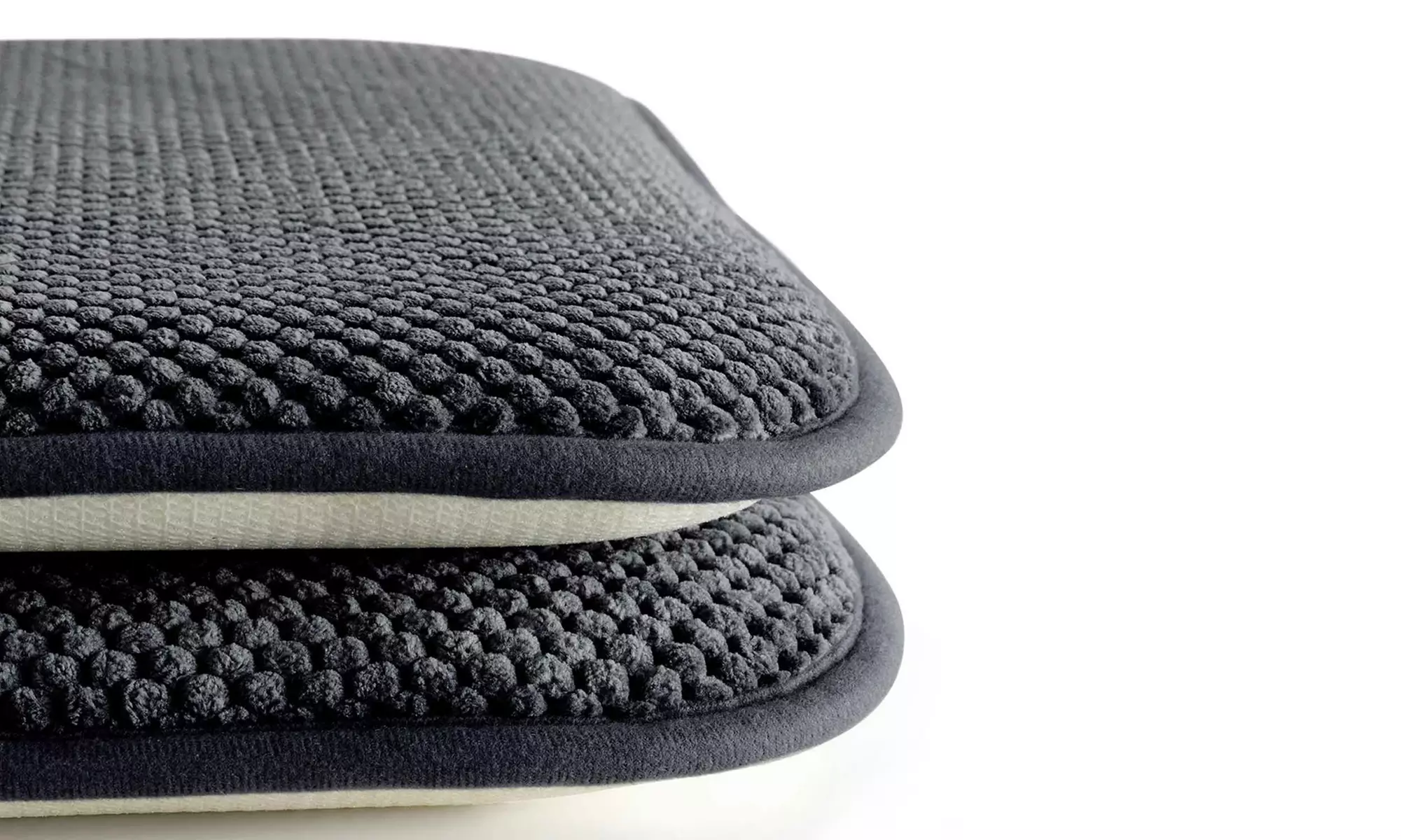 Dan River Two-Pack Memory Foam Non-Slip 16" x 16'' Chair Cushion Pad