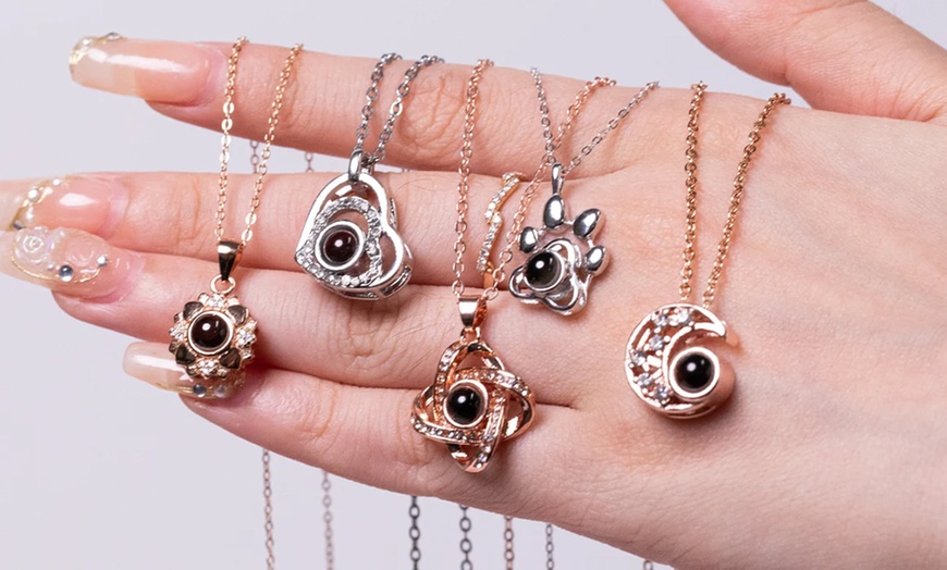 Image 3: Custom One or Two Projection Necklace from Justyling
