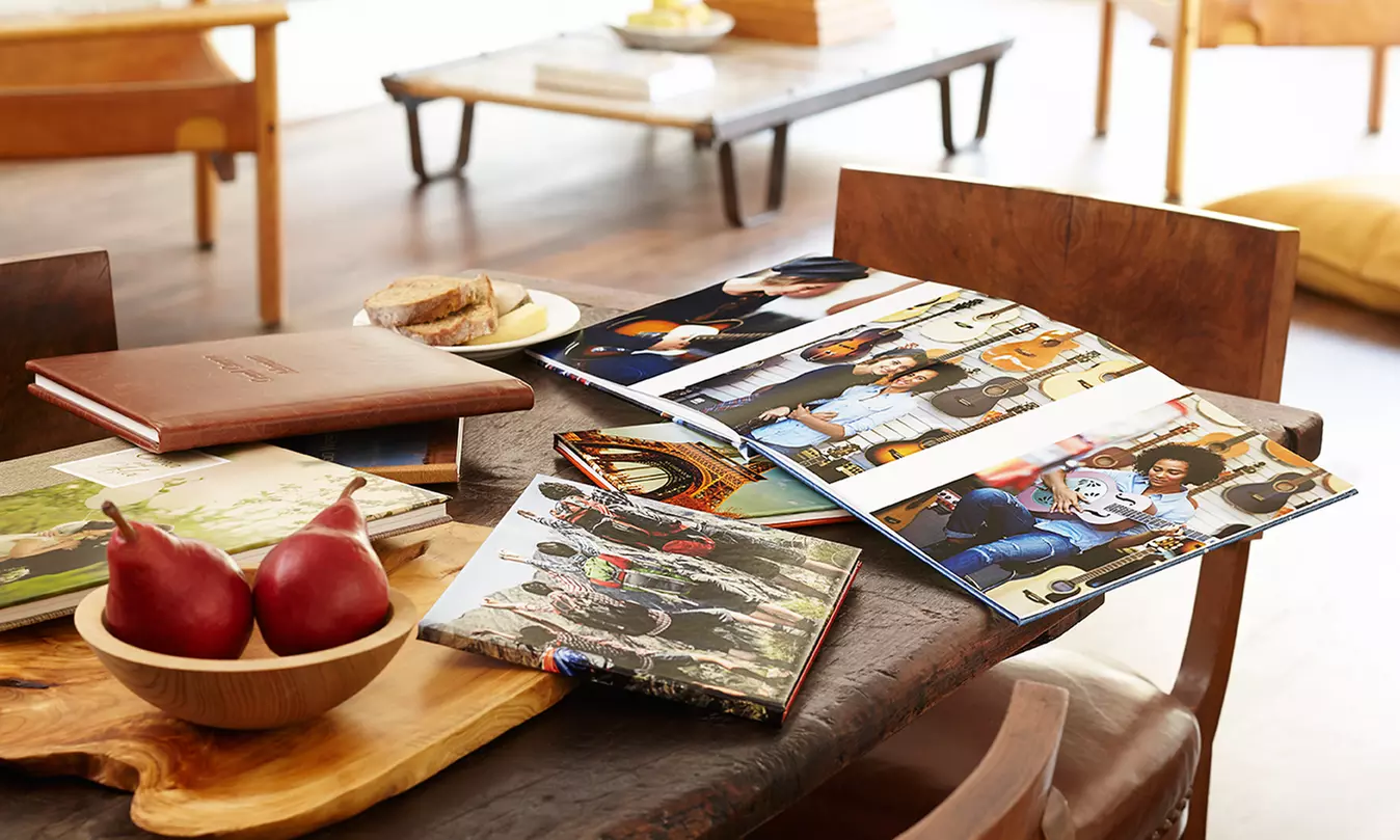 Custom 20-Page Lay-Flat Photo Book from AdoramaPix (Up to 53% Off). Two Options Available - Primary Image