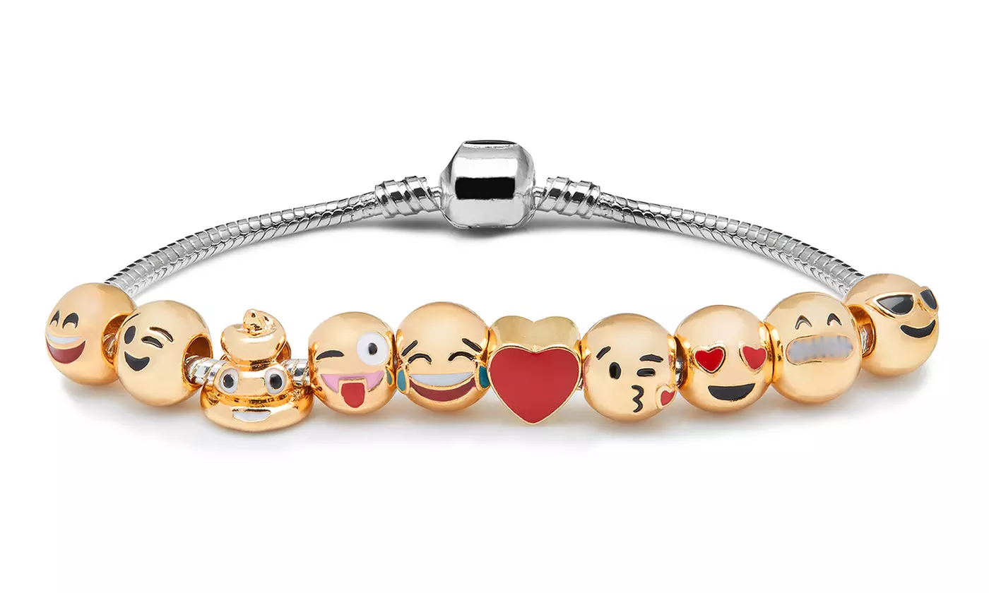 Emoji Charm Bracelets - Primary Image