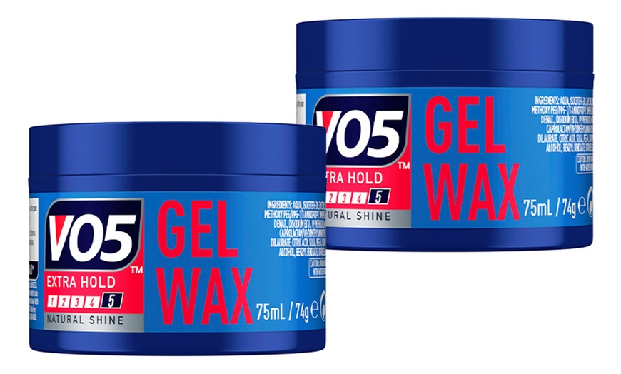 Image 3: Pack of Two VO5 Gel Wax 75ml