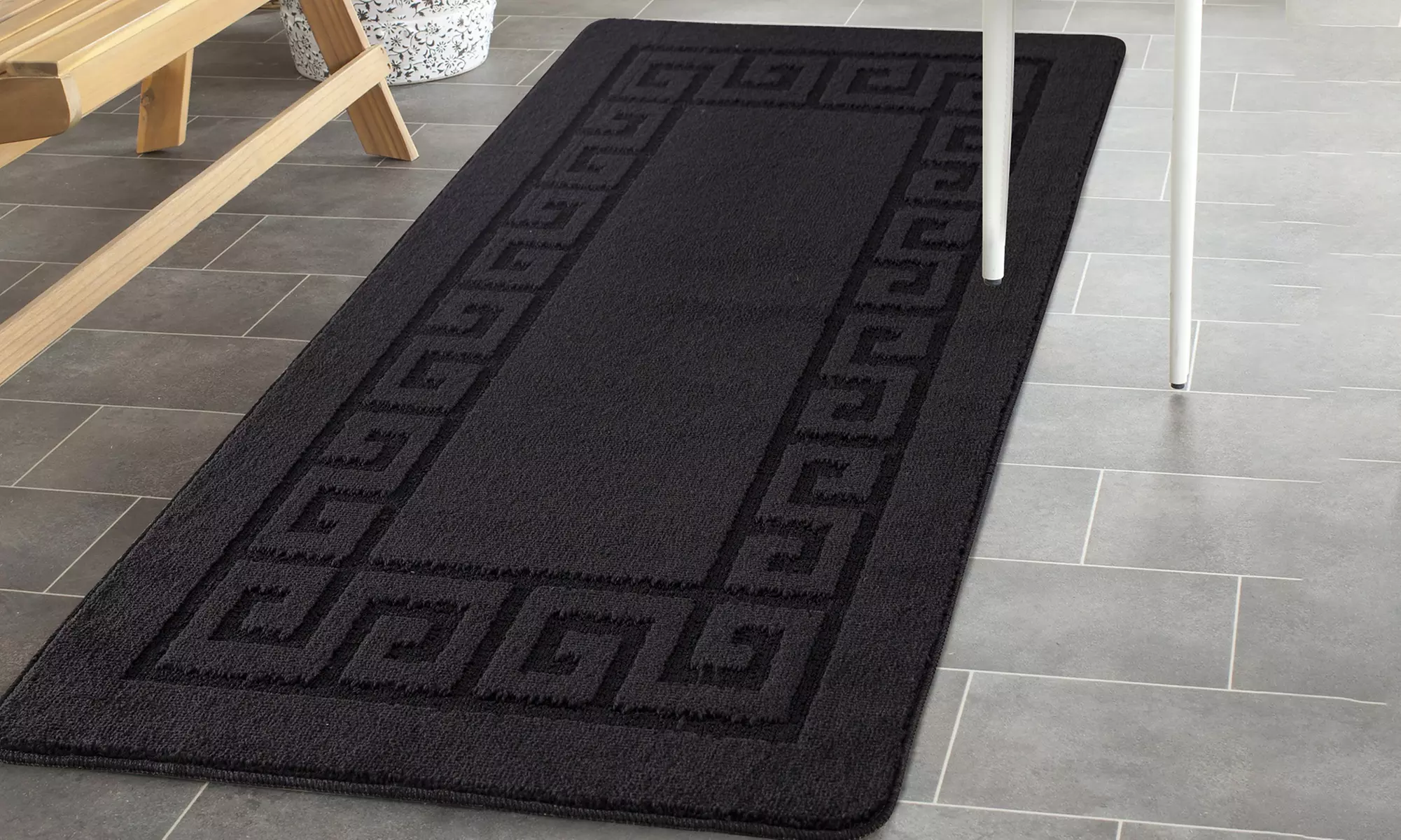 Plain Machine Washable Non Slip Door Entrance Mats