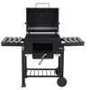 Image 21: Charcoal BBQ Grill with a Trolley in Various Sizes