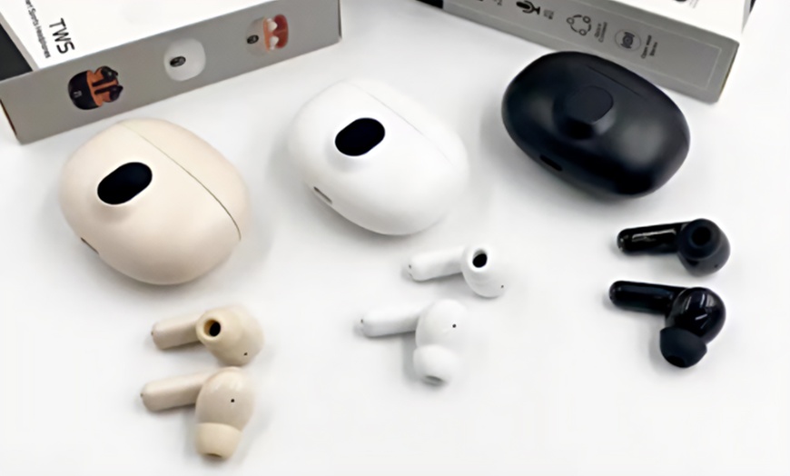 Image 5: TWS Wireless Dual-ear Touch Stereo 5.3 Bluetooth Headset 