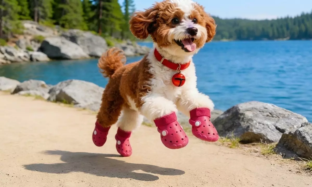 Mesh Dog Sandals