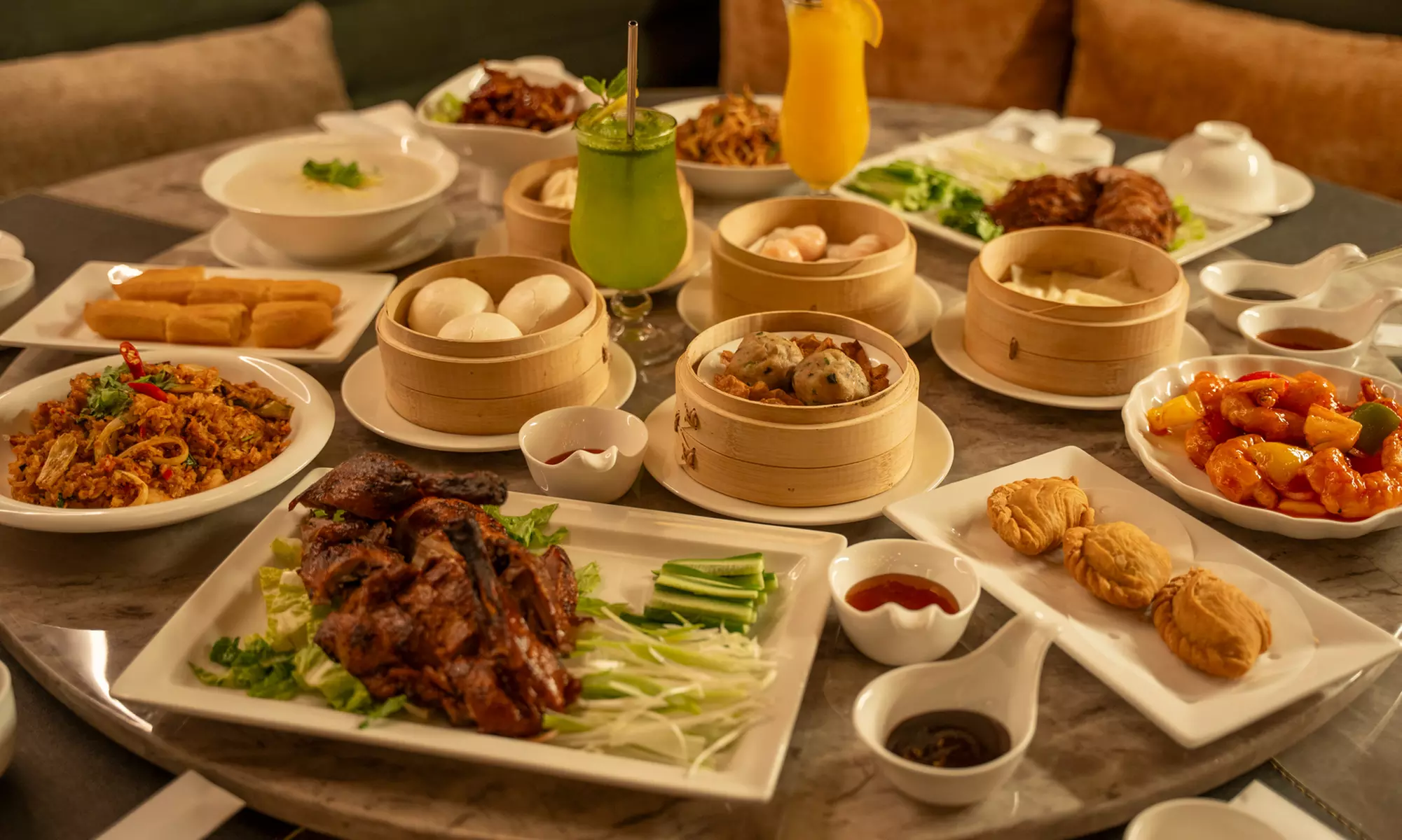 Asian Brunch Buffet & Bottomless Beverages (Child AED49, Adult AED89)