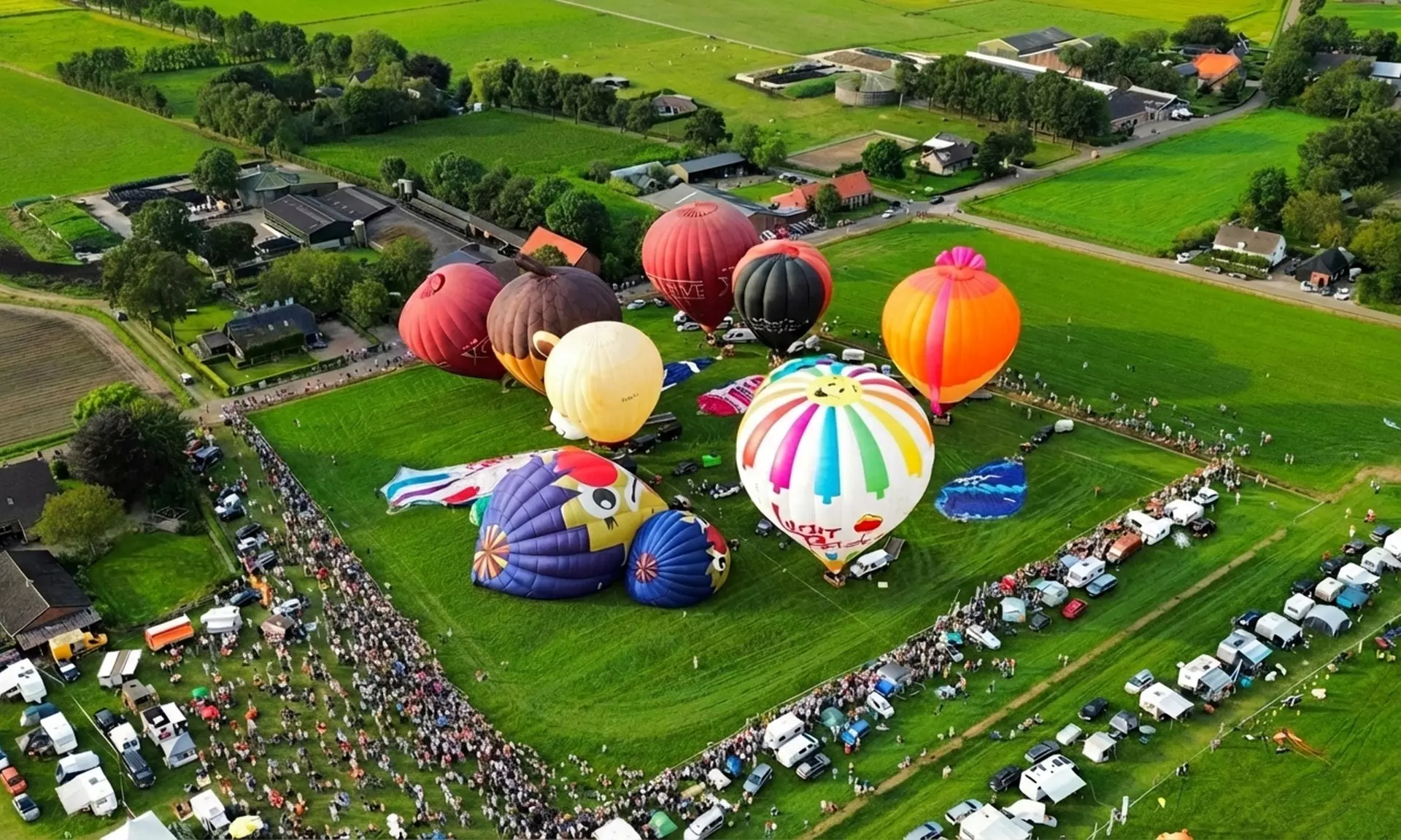 Exclusieve belevenis: ballonvaart boven prachtige lokale landschappen