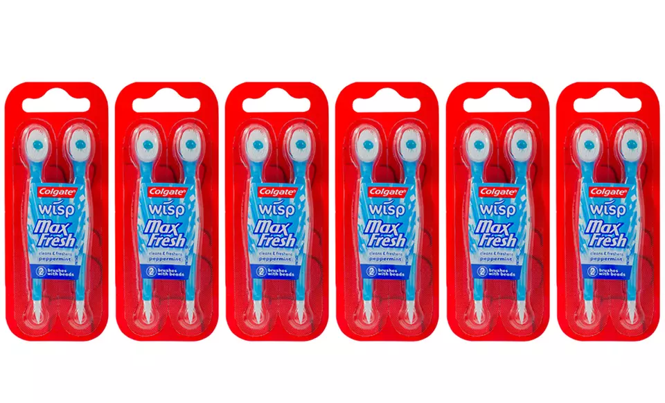 48-Pack of Colgate Wisp Peppermint Mini-Toothbrushes - Primary Image