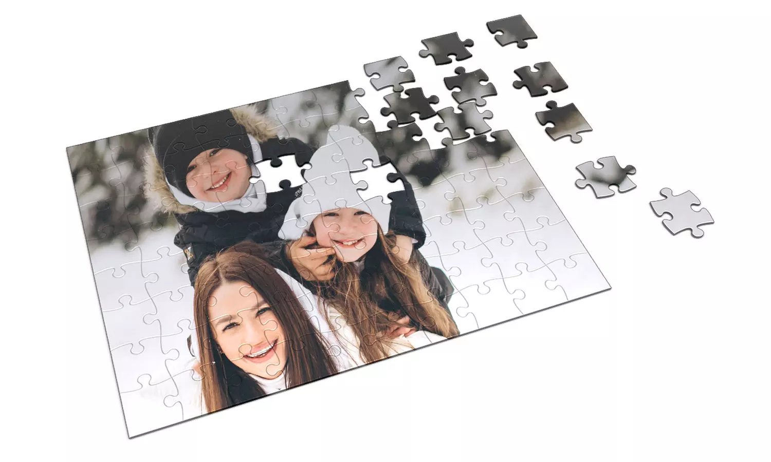 Personalisiertes Foto-Puzzle mit bis zu 1000 Teilen