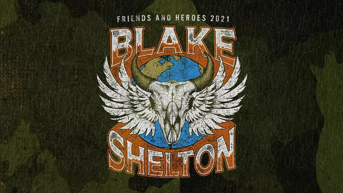 Blake Shelton: Friends and Heroes 2021 on Saturday, September 18 - Second Medium