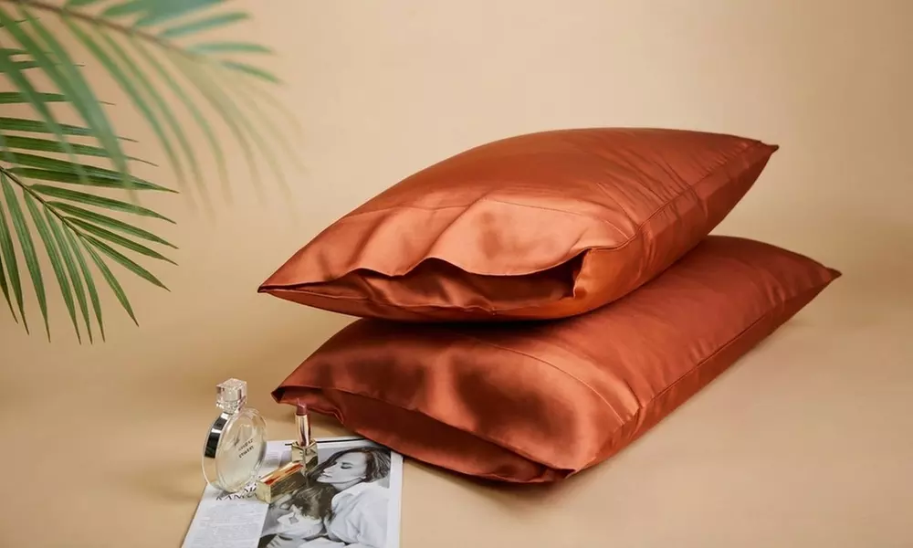 Premium Mulberry Silk Reversible Pillowcase Duo