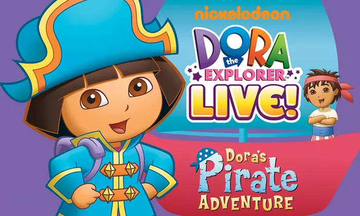 "Dora the Explorer Live! Dora's Pirate Adventure" at Randolph Theatre on April 12–May 4 (Up to 50% Off) - Primary Image