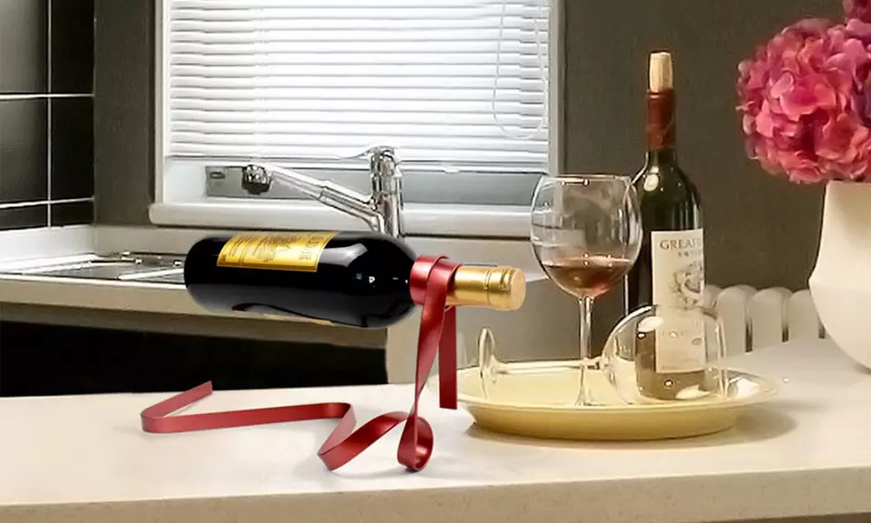 Porte-bouteilles de vin flottant