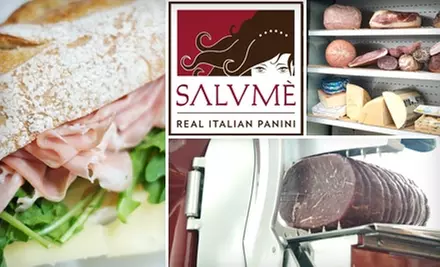 $15 for $30 Worth of Authentic Italian Paninis at Salumè - Primary Image