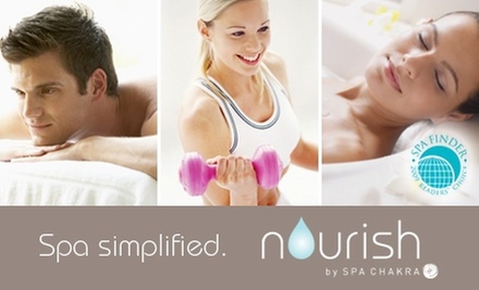 $89 for $270 Worth of Services or a Three-Month Gym Membership at Nourish by Spa Chakra - Primary Image