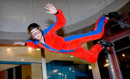 $31 for Two One-Minute Indoor-Skydiving Flights at Paraclete XP SkyVenture in Raeford ($63 Value)  - Primary Image