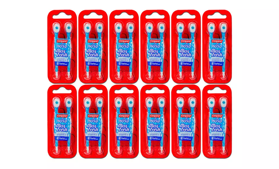 48-Pack of Colgate Wisp Peppermint Mini-Toothbrushes - Second Medium