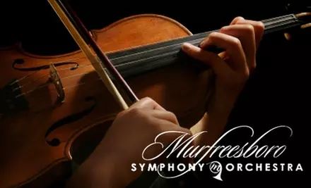 $40 for Two Premiere Tickets to Your Choice of Two Murfreesboro Symphony Orchestra Concerts ($80 Value) - Primary Image