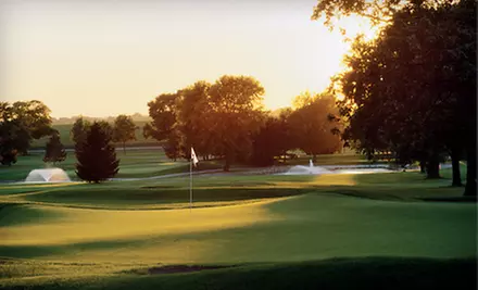 Golf Outing for Four or Golf Outing for Four with Fare and Drink Voucher at Lake Lawn Resort in Delavan - Primary Image