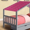 Image 4: Milverton Children's Storage House Bed with Optional Tent and Mattress