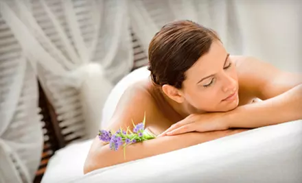 $59 for a Lavender Body Wrap or Lavender Massage at Urbàna Cityspa & Teabar ($120 Value)  - Primary Image