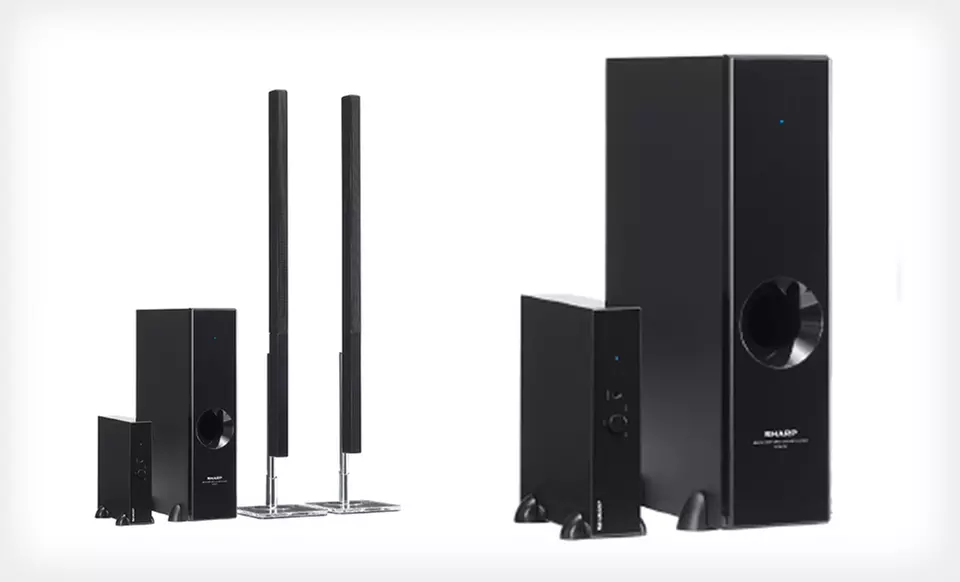 $199.99 for a Sharp 200W 2.1 Sound Bar with Wireless Subwoofer ($349.99 List Price). Free Shipping and Returns. - Primary Image