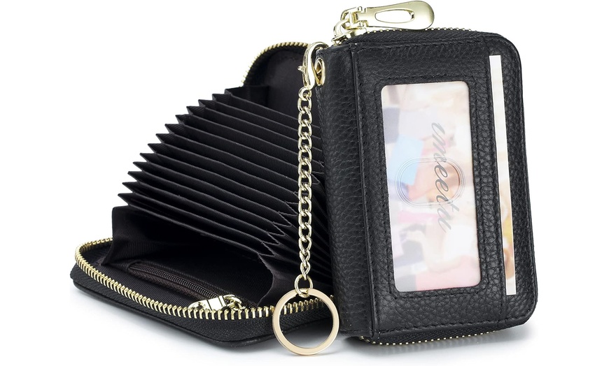 Image 2: 1x oder 2x Echtleder-Geldbeutel