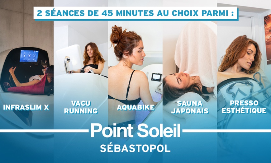 Image 1: Séances performance et détox au centre Point Soleil Réaumur Sébastopol