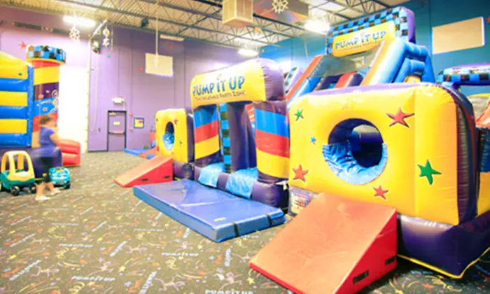 5 or 10 Pop-In Playtime Sessions at Pump It Up (50% Off) - Primary Image
