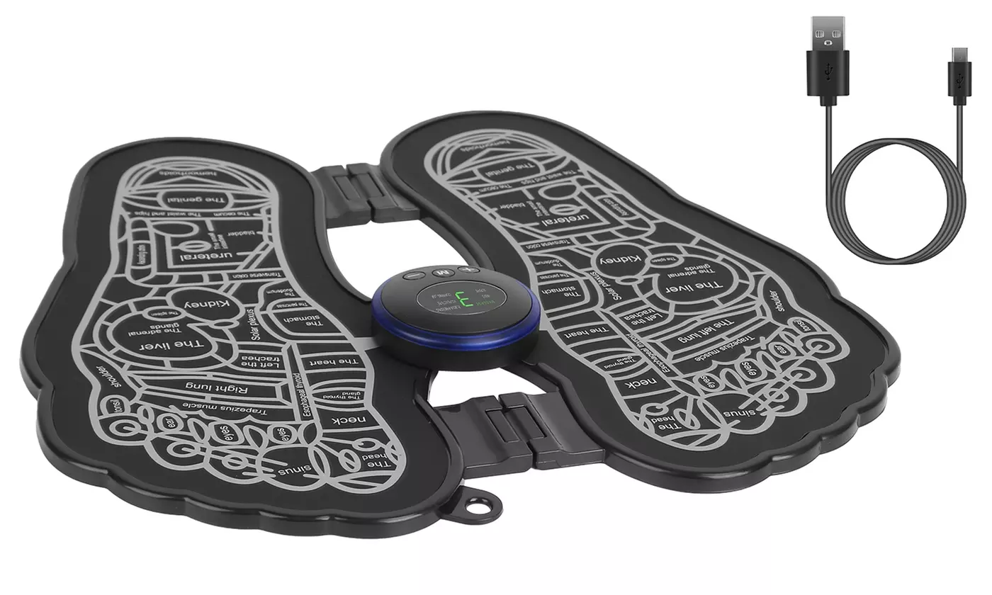 iMounTEK EMS Foot Massager Electric Acupressure Mat & Muscle Stimulator