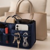 Image 1: 1 o 2 organizadores para bolso con múltiples compartimentos