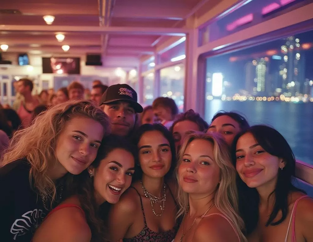 Miami’s Top Yacht Party: Neon Nights 3 hour Open‑Bar Cruise