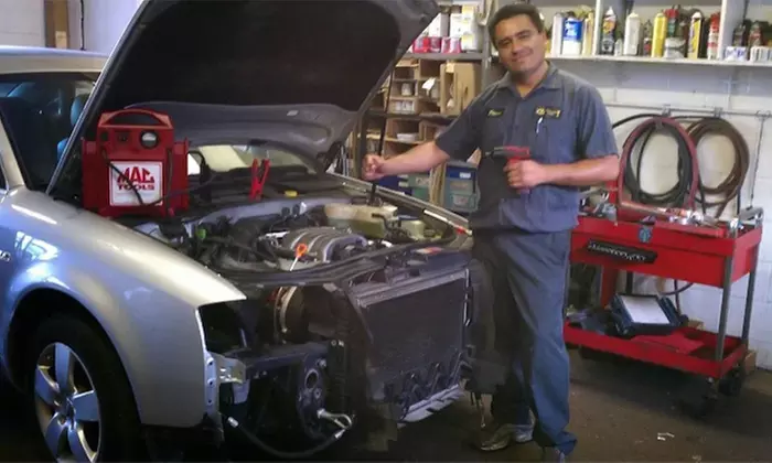 Synthetic Oil Change, Brake Pad Replacement & Multi-Point Inspection