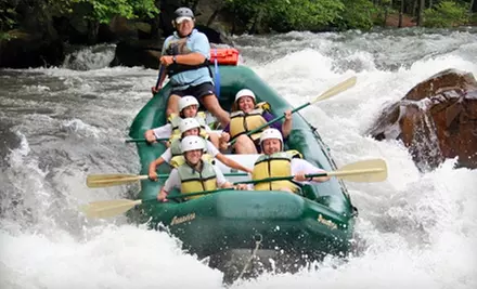 Two-Night Whitewater-Rafting and Camping Trip for Two on the Ocoee River from Adventures Unlimited. Two Options Available. - Primary Image