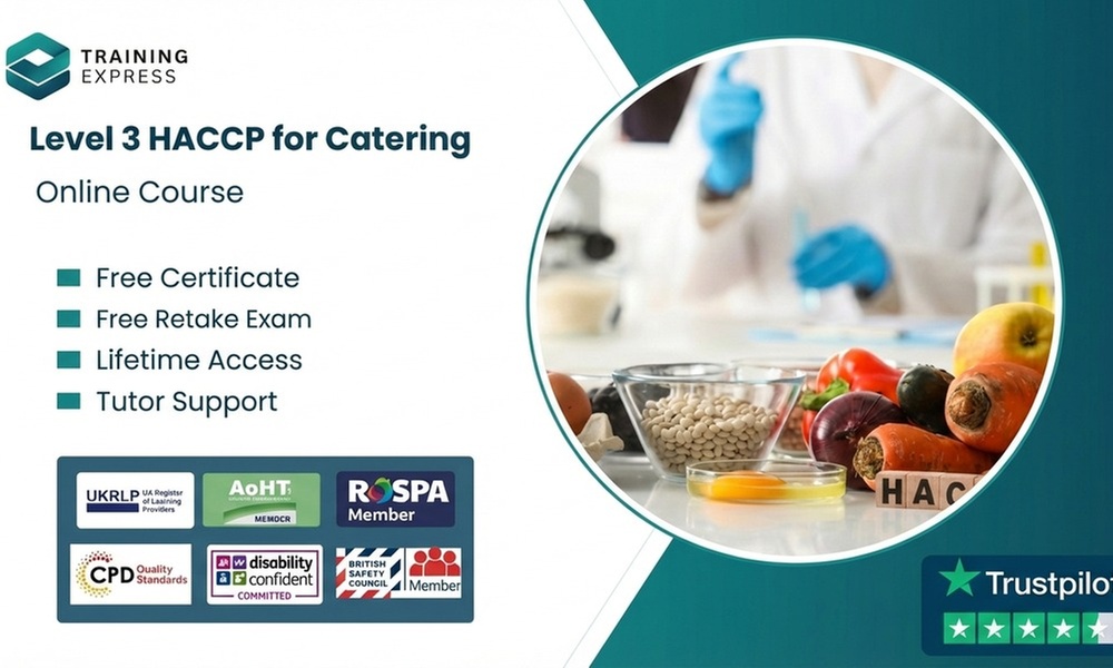 Level 3 HACCP for Catering Online Course or Lifetime Membership