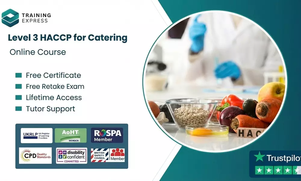 Boost Your Career: Level 3 HACCP for Catering Course or Lifetime Membership to 2500+ Courses (Up to 55% Off) - Primary Image