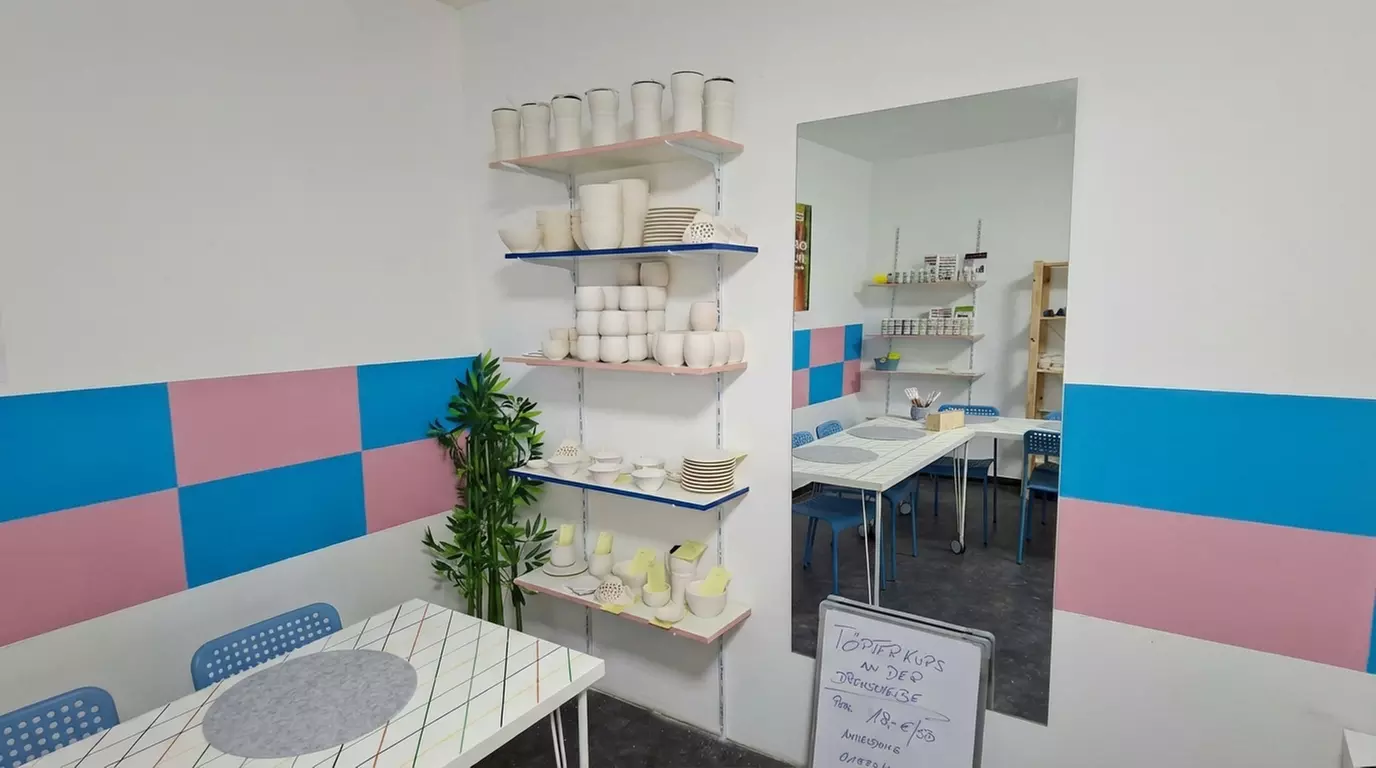 Kreativer Keramik-Workshop „2er-Frühstücksset“ für 1 oder 2 Personen