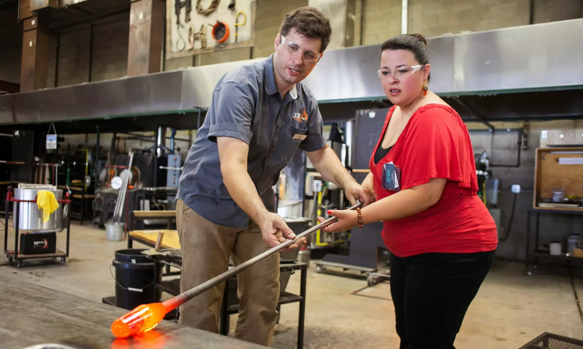 Craft Your Own Glass Pumpkin Experience For One or Two People