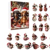 Image 6: Dachshund Pendant Countdown Calendar