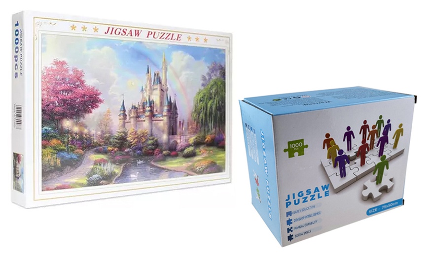 Image 10: 1000 Pieces Scenic Jigsaw Puzzle