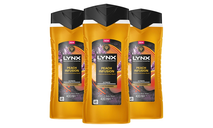 Image 14: Lynx Premium Body Wash 400ml for Men 12Hrs Freshness in Various Scents