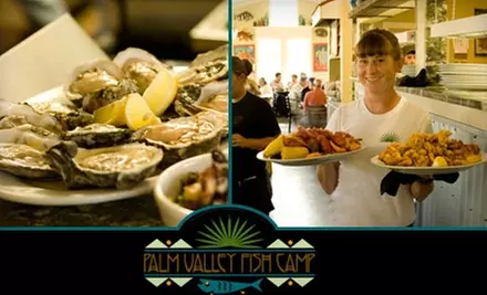 $12 for $25 Worth of Dinner Fare or $7 for $15 Worth of Lunch Fare at Palm Valley Fish Camp  - Primary Image
