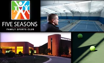$50 for a Five-Week Tennis Program Plus Full Club Access at Five Seasons Family Sports Club in Northbrook or Burr Ridge ($100 Value) - Primary Image
