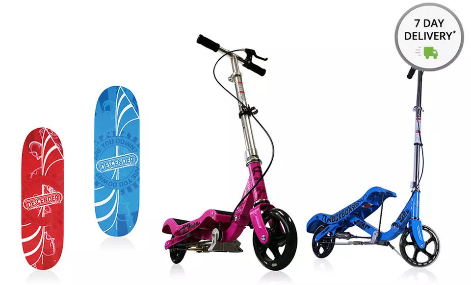Rockboard Scooters or Skateboards. Multiple Models Available from $99.99–$149.99. Free Returns. - Primary Image