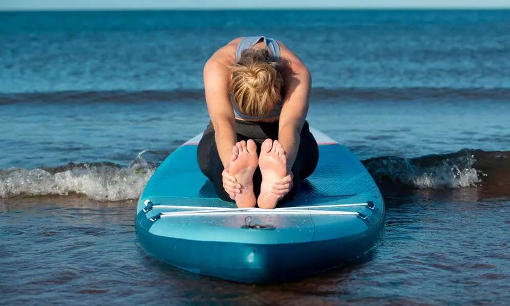 Experiencia de SUP yoga o pilates de 1 hora para 1 o 2 personas