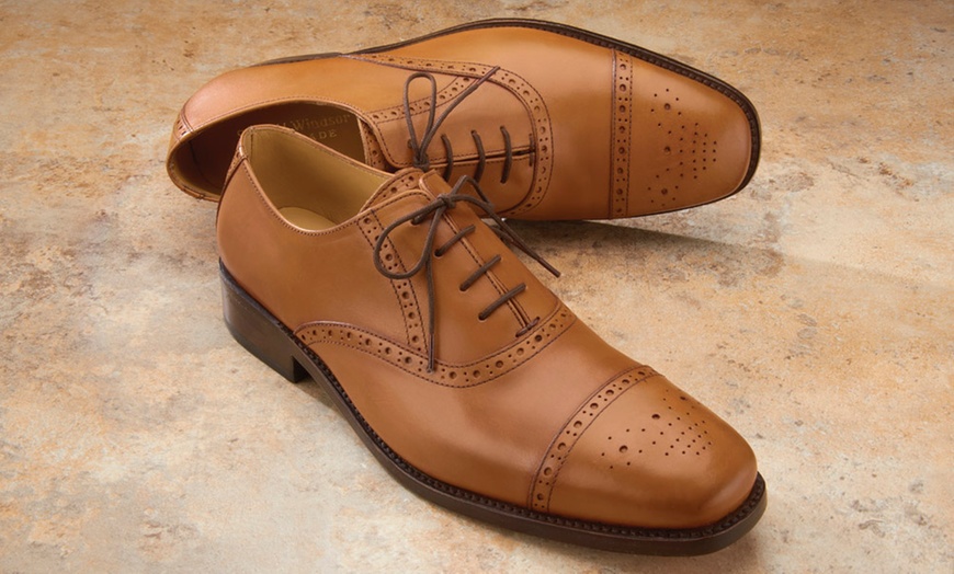 Image 5: Men's Handmade Leather Shoes