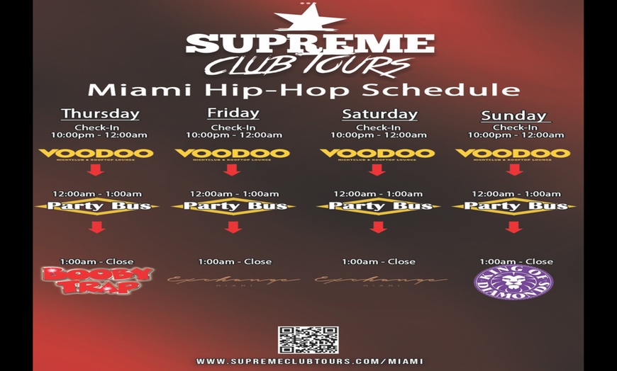 Image 4: Miami Hip Hop Club Crawl Party - Up to 54% Off